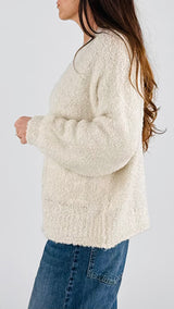 Cardigan over bouclè H.