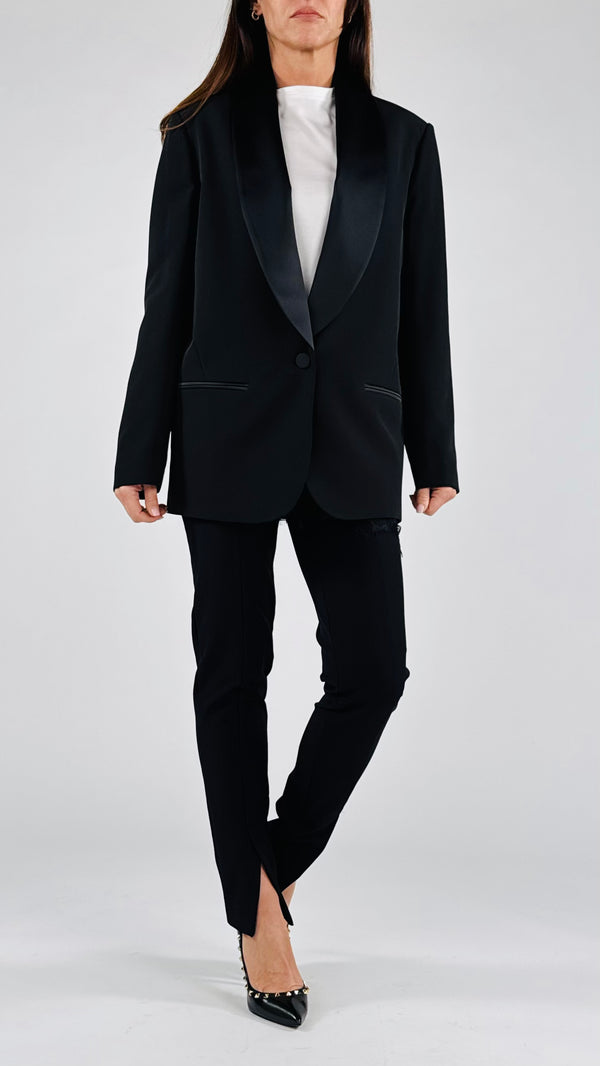 Giacca revers raso K.