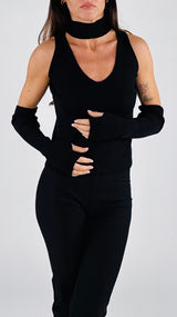 Canotta costina+manicotti H.