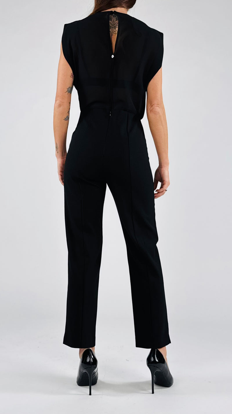 Tuta georgette+twill K.