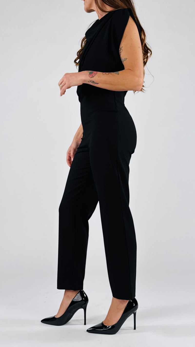 Tuta georgette+twill K.