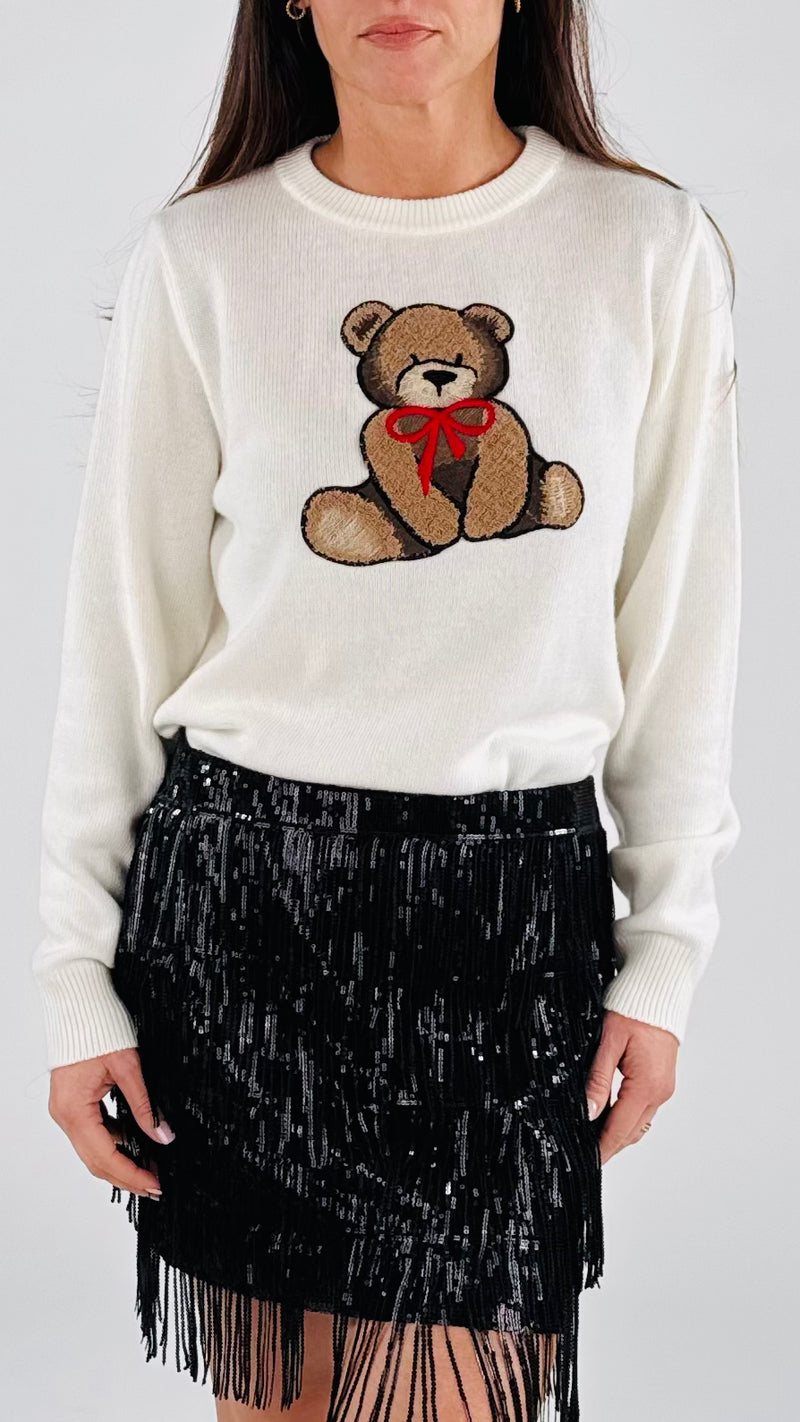 Pull orso fiocco Vic.