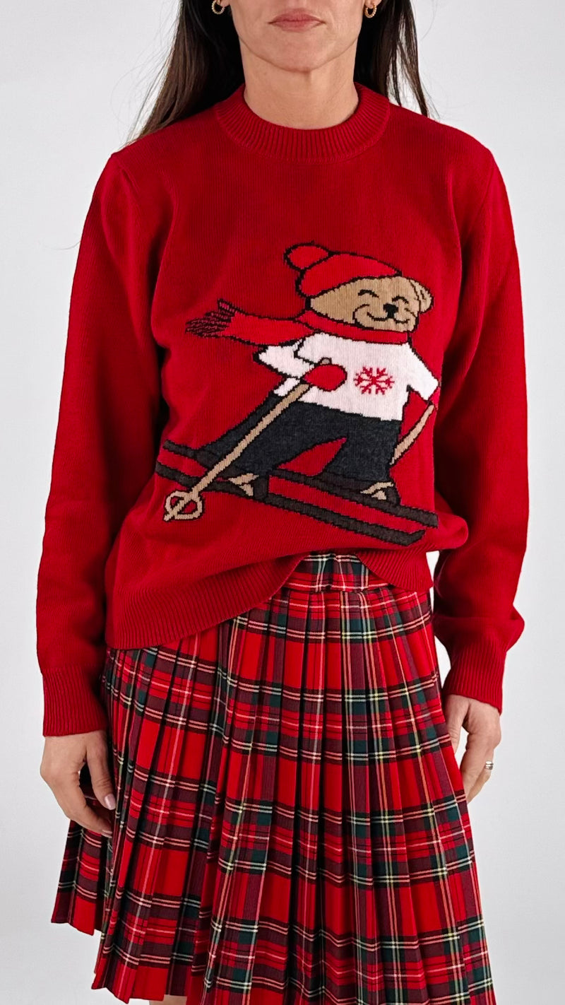 Pull orsetto sci Vic.