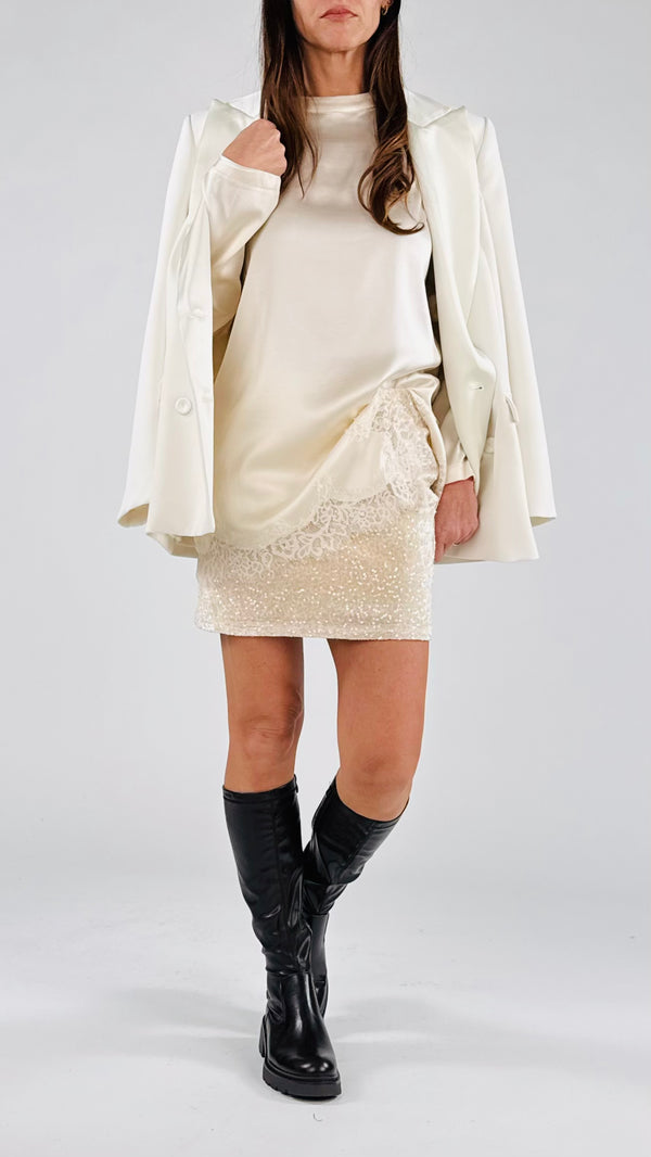 Mini ciniglia paillettes You