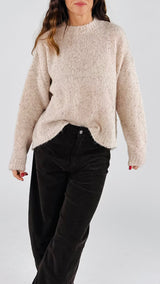 Pull alpaca melange Vic.