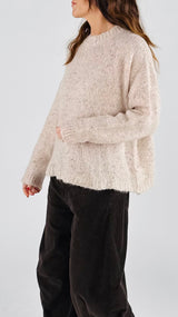 Pull alpaca melange Vic.