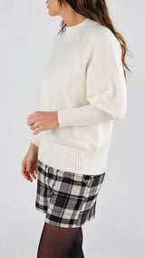 Pull integrale manica baloon H.