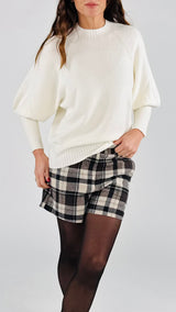 Pull integrale manica baloon H.