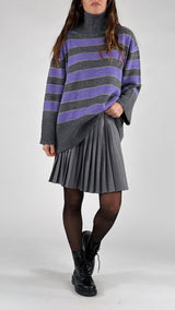 Pull over righe lurex Vic.