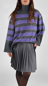 Pull over righe lurex Vic.