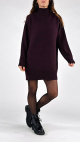 Maxi pull fondo costina T.