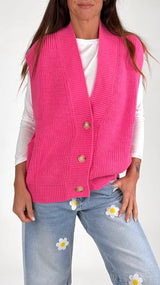 Gilet costa inglese giro allungato