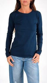 T-shirt fiammata m.lunga