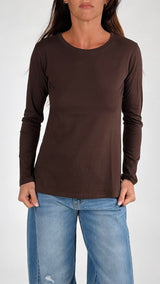 T-shirt fiammata m.lunga