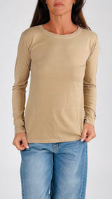 T-shirt fiammata m.lunga