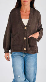 Cardigan over H.