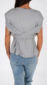 Maglia spallina cut out T.