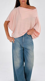 Maglia kimono collo sciallato K.