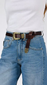 Cintura fibbia country H.