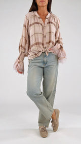 Camicia tartan garzata T.