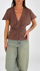 Maglia viscosa twist K.