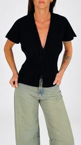 Maglia viscosa twist K.