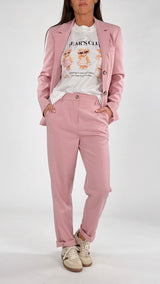 Pantalone sigaretta twill basic H.