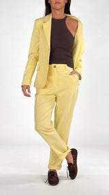 Pantalone sigaretta twill basic H.