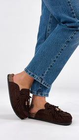 Sabot fiocco frange