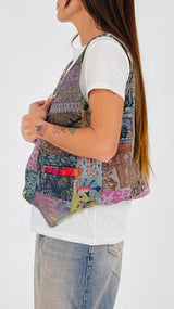Gilet patch work K.