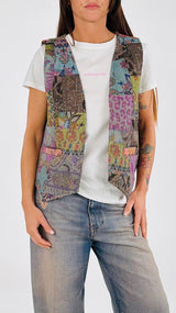 Gilet patch work K.