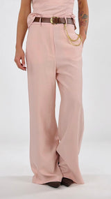 Pantalone palazzo viscosa fiammata H.