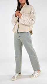 Giubbotto canvas manica cornely H.