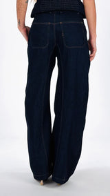 Pantalone baloon denim T.