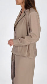 Giacca camicia fusciacca frange H.