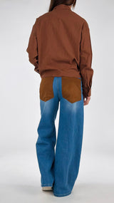 Jeans Wendy suede T.