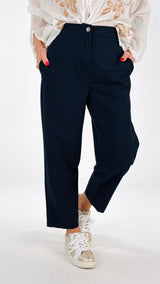 Pantalone carota fluido Vic.
