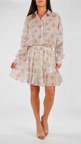 Abito organza provenzale T.