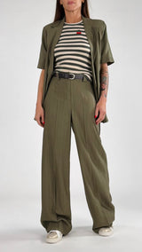 Pantalone palazzo corteccia H.