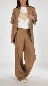 Pantalone palazzo corteccia H.
