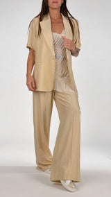 Pantalone palazzo corteccia H.