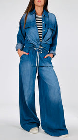 Camicia over chambray Vic.