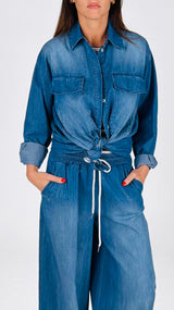 Camicia over chambray Vic.