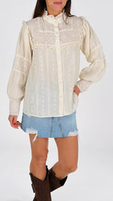 Camicia san gallo invecchiato K.