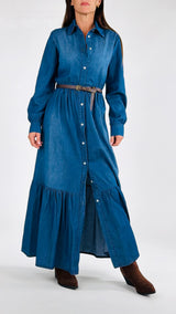 Chemisier chambray H.
