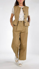 Pantalone tela pences T.