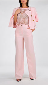 Pantalone twill fiammato H.