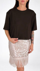 T-shirt scatolina spallina