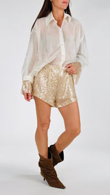 Short full paillettes H.