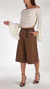 Shiffer pizzo manica calla H.